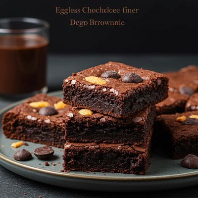 Eggless Chocolate Brownie